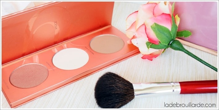 Palette Rose Golden de Zoeva avis revue swatch maquillage teint