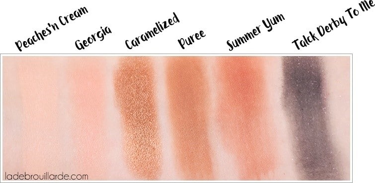 Swatch sweet peach too faced 3