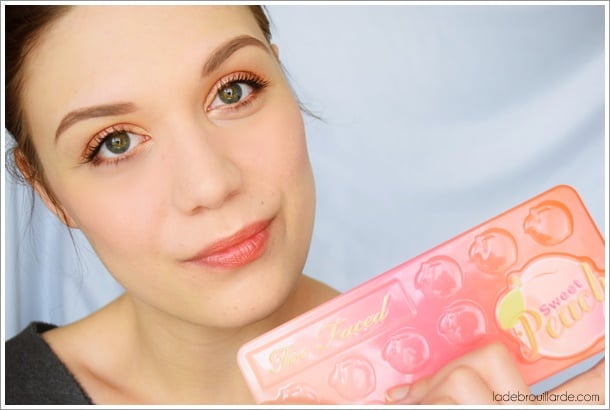 sweet peach make up all day tuto