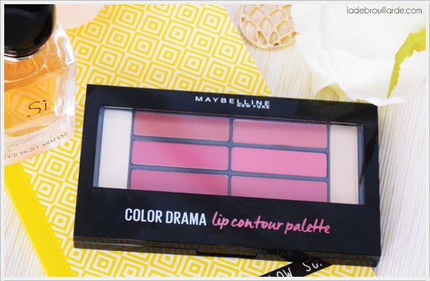 color drama lip palette maybelline revue