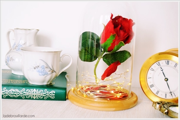 Diy enchanted rose beauty and the beast