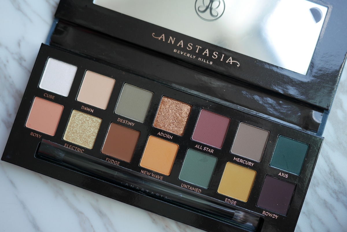 anastasia beverly hills subculture palette fallout defective review swatches photos