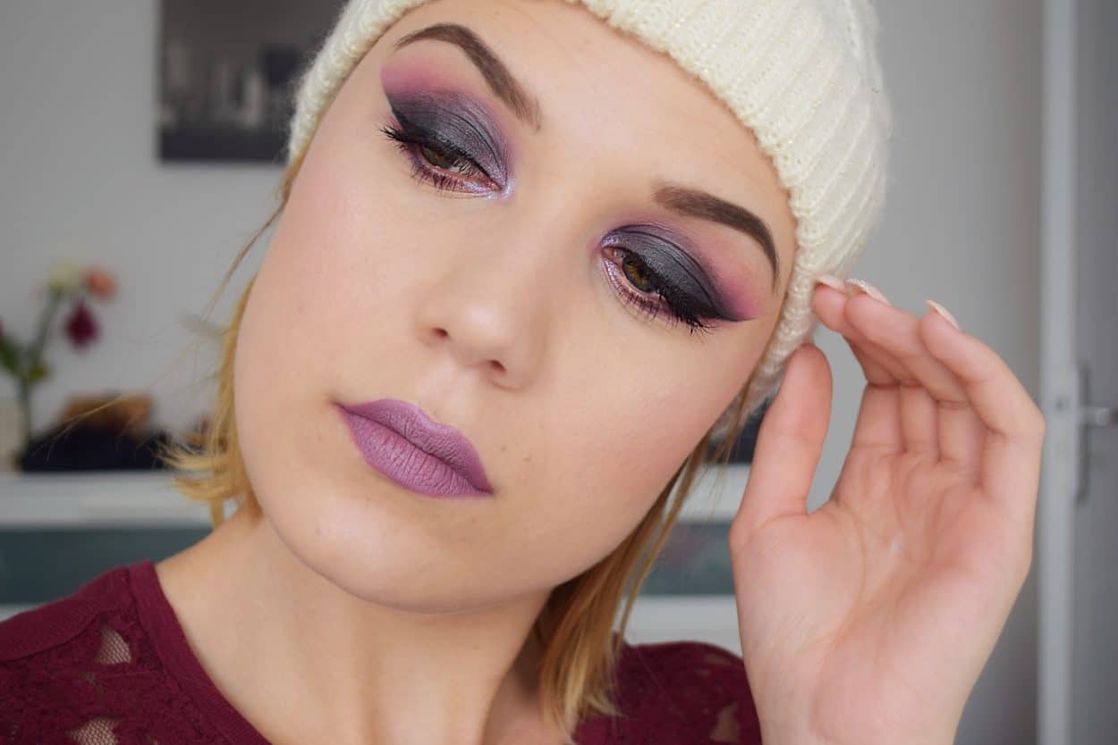 Makeup smoky grey tutorial
